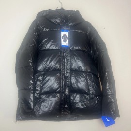 Vince Camuto Two by Vince Camuto Women Light Weight/  Warm Puffer Jacket w/ Hood Black/white