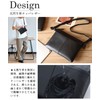 TIDING Sackoche Bag for Hiding in Clothes, Men's, Genuine Leather,
