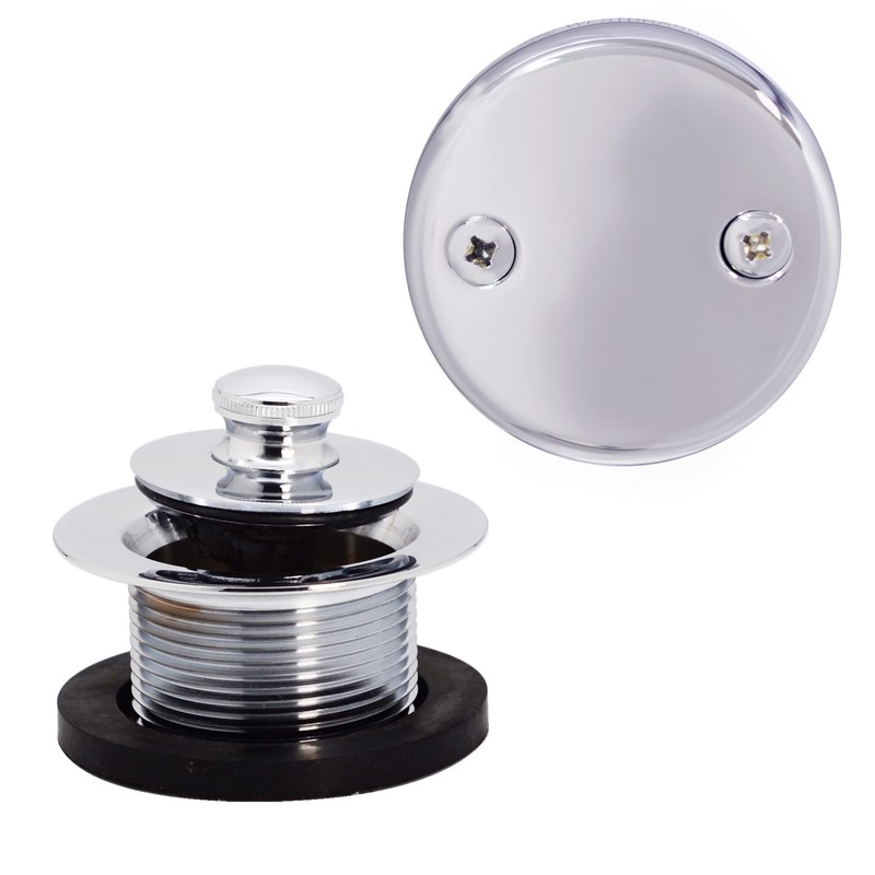 Westbrass D321-20G-26 14" Brass Bath Waste & Overflow Assembly with