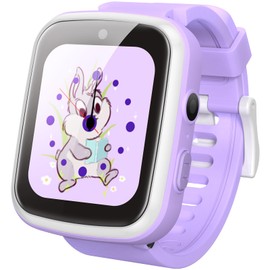 「2025 End Special」 AGPTEK Japan Official Kids Watch Children Smart Watch 【32GB Built-in 1.69 Inch】 Watch Girls Educational Toy with Speaker Kids Mode Alarm Dial DIY Pedometer Video Photography Selfie