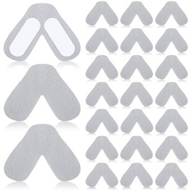 Jutom 24 Pack Nose Pads for Mask Avoiding Air Leaks Nasal Pads for Supplies Comfortable Nasal Guard Sleep Mask Liners Soft Cushions Accessories(Grey)