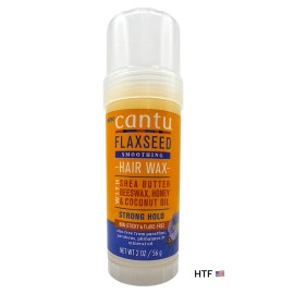 CANTU FLAXSEED SMOOTHING HAIR WAX Strong Hold, 2 Oz New - 1 Unit