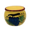 ACK Tuscany Sonoma Grape Scouring Brillo Pad Holder, Ceramic Hand