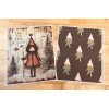 Handmade MATTE Finish Joy to the World Christmas Cover Set