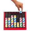 Mattel Games UNO Quatro Game with Colored Tiles & Plastic