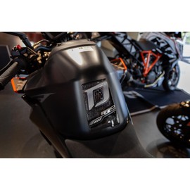 Tankpad 3D Tank Protector Sticker Compatible with KTM Duke 990 Black X509702VA
