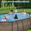 YIBOBO Floating Reflective Pinwheels for Pool, Owl Shape to Scare
