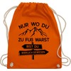 Shirtracer - Gym Bag Backpack - Hobby Outfit - Nur