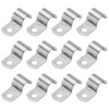 PATIKIL Saddle Band 16mm Inner Diameter 1 Hole Pipe Fixing