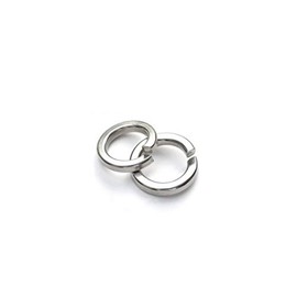 M6 (6mm) Rectangular Section Spring Lock Washer- A2 Grade Stainless Steel (Pack of 50)