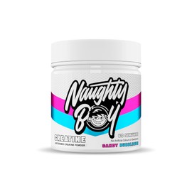 Naughty Boy Micronised Creatine Powder, Creatine Monohydrate Powder (Candy Bubblegum)