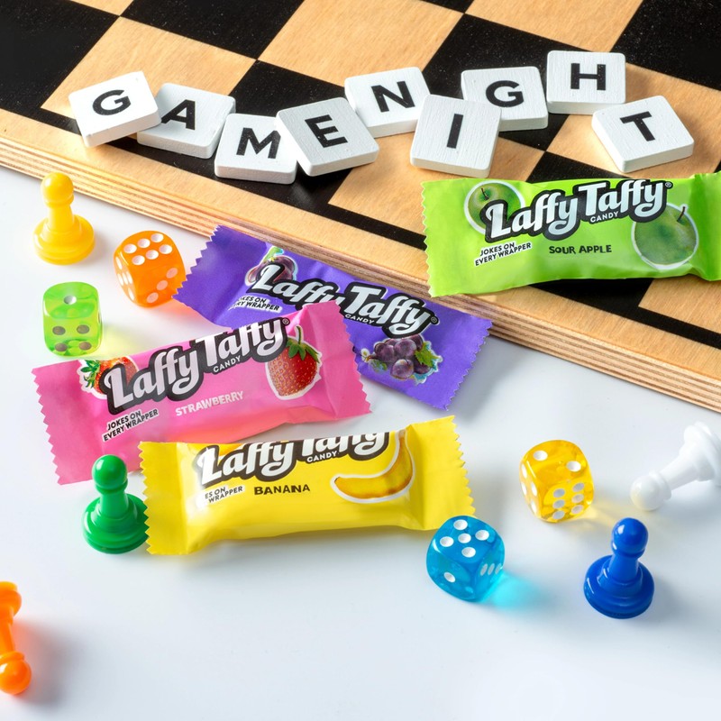 Laffy Taffy Assorted, Mini Bars, Stand Up Bag, Chewy Candy