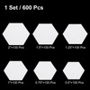 sourcing map 600 Count Hexagon Paper Piecing Paper for Quilting,