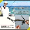 Fishing Lure, Snap Swivels Set, Case Included, Various Sizes, All