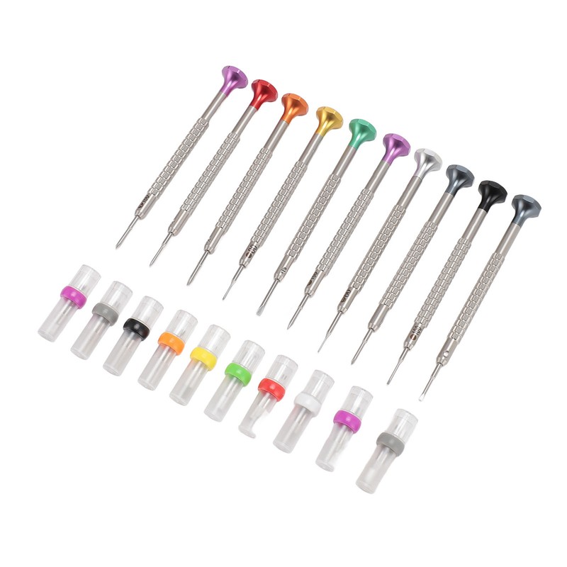 10pcs Professional Slotted Screwdriver Kit Multi Size Precision Screwdriver Set