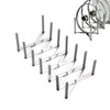 Astero Retractable Stainless Steel Pot Lid Organizer, Adjustable Lid Holder