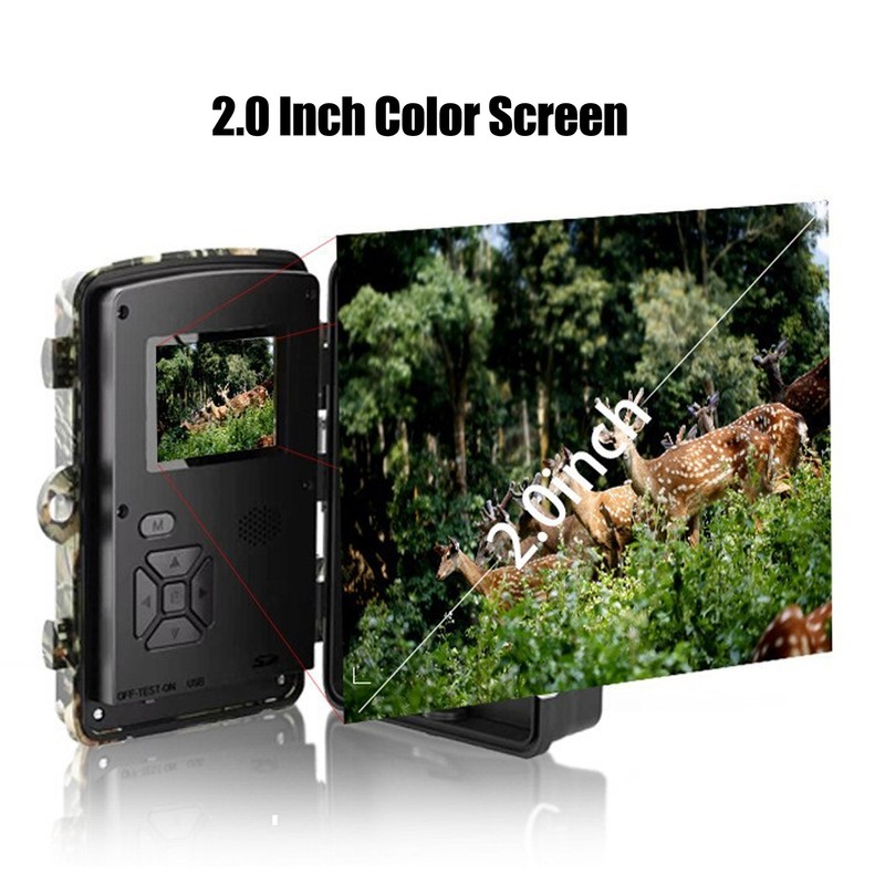 4K Trail Game Camera Night Vision 0.3s Trigger Time 120