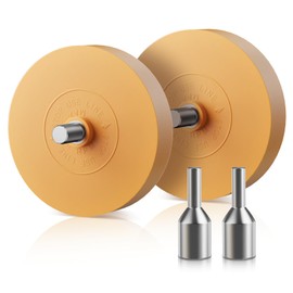 1PCS Adhesive Remover Wheel - Rubber Eraser Wheel for Drill, Decal and Sticker Remover Tool for Cars, for Emblem and Tape