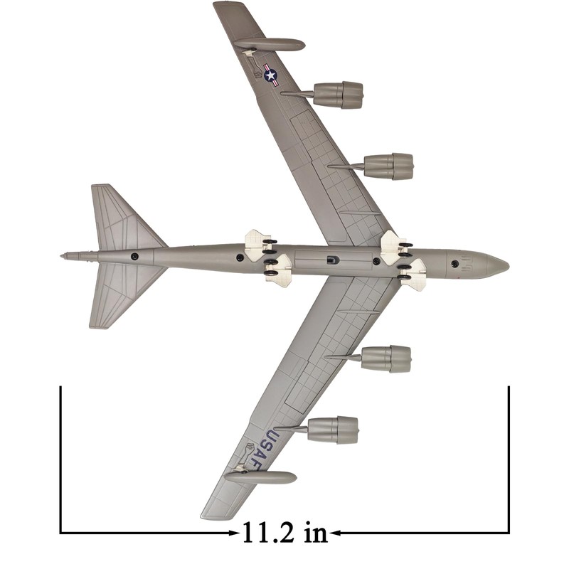 Mahfisj B-52 Bomber Model 1/200 Scale B-52 Military Aircraft Metal