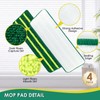 4 Pack Mop Refills Compatible for Libman Freedom Spray Mop