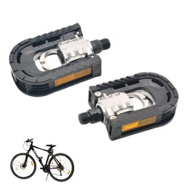 HAPPY SUGAR Bicycle Pedal, Folding Pedal, Mountain Bike, Cross Bike, Road Bike, Pedal, Bicycle Parts, Includes Reflector, Left and Right Set