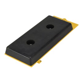 Vestil FCB-818 Fork Truck Carriage Bumper, 8" Width, 18" Height