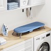 APEXCHASER Ironing Board Small with Iron Holder, Tabletop Small Iron
