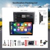 Wireless Double Din Car Stereo with Apple CarPlay/Android Auto,Carplay Screen