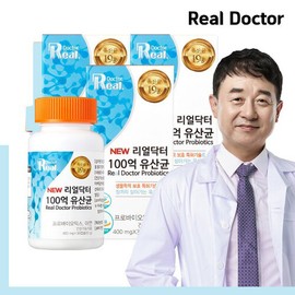 Real Doctor NEW Real Doctor 10 Billion Lactobacillus 400mgx30 Capsules (3) / NEW 리얼닥터100억 유산균 400mgx30캡슐 3개