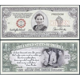 Twin Pack -Martin Luther King Jr & Rosa Parks - Million Dollar Bill (Gift Pack)
