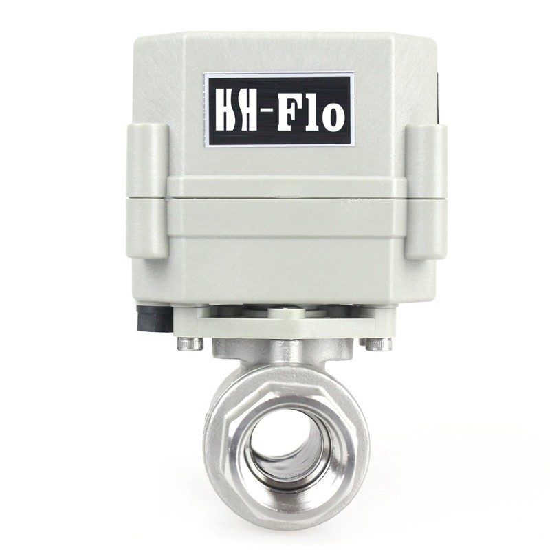 HSH-Flo 1/2" 3/4" 1" 2" 2 Way 12V/24VAC/DC 110V/230VAC Stainless