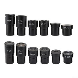 1 x Wide Field Microscope Eyepiece for Biological Microscope Wide Angle Eyepiece 23.2mm 5-25x Aperture Eyepiece for Laboratory (WF16X)