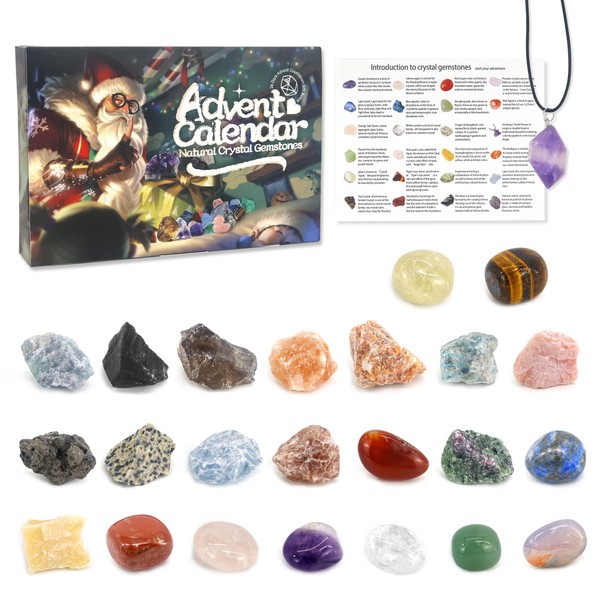 FramePro Advent Calendar 2024, Christmas 24 Days Countdown Surprise, Gem