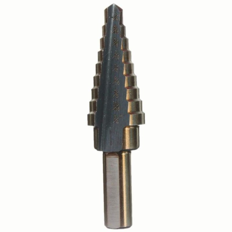 ArtisanShow 5PCS HSS Cobalt Step Drill Bit Set Multiple Hole