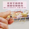 DEVENTORZ Double Clip Cat Shape 19mm 12pcs Cat Design Metal