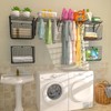 3IngSeagulls 2 Pack Laundry Room Shelves, Wire Baskets with 8