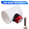 Plastic Motorized Damper PVC Check Valve Air Duct Volume Controller