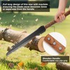 Hand Saw, Multifunction Woodworking Tools Long Saw with Machete for