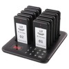 10 Pagers, Single Beeper for Restaurant Pager System Replacement, Additional
