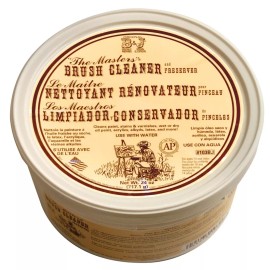 General Pencil Company The Masters Brush Cleaner and Preserver 24 oz. Tub