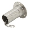 Marine Boat Deck Filler with Keyless Cap Stainless Steel Mirror