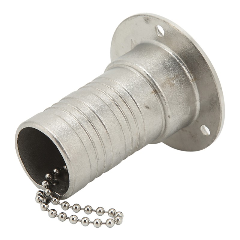 Marine Boat Deck Filler with Keyless Cap Stainless Steel Mirror