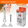Corefix Strap Cavity Wall Fixing 8 Pack (M5x40mm), Heavy Duty