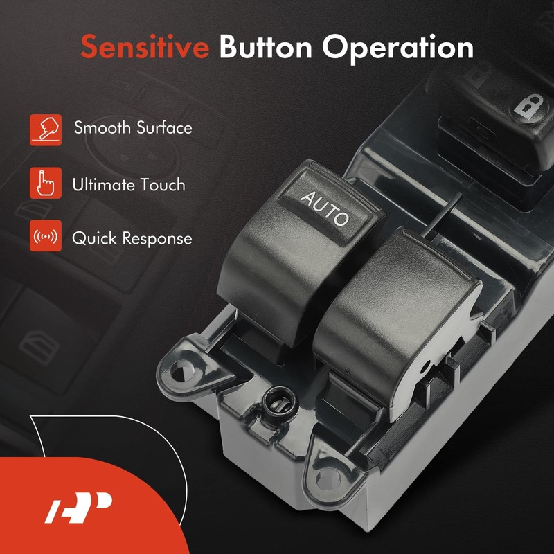 A-Premium Master Power Window Switch Compatible with Toyota Tundra 2007-2015,