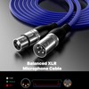 EBXYA XLR Cable 25 Ft 2 Packs - Premium Microphone