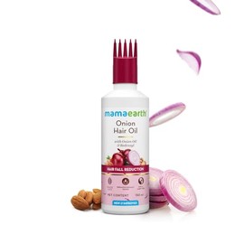 MAMAEARTH Aceite de Cebolla para Crecimiento del Cabello y Control de la Caída para Hombres y Mujeres, 150ml