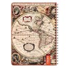 etmamu 398 World Notepad A5 60 Sheets Squared