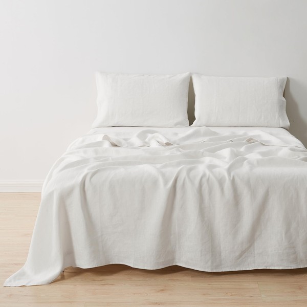 100% Pure European Flax Linen Sheet Set - 4 Pc