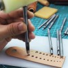 10 PCS Heavy Duty Leather Hollow Hole Punch Set DIY