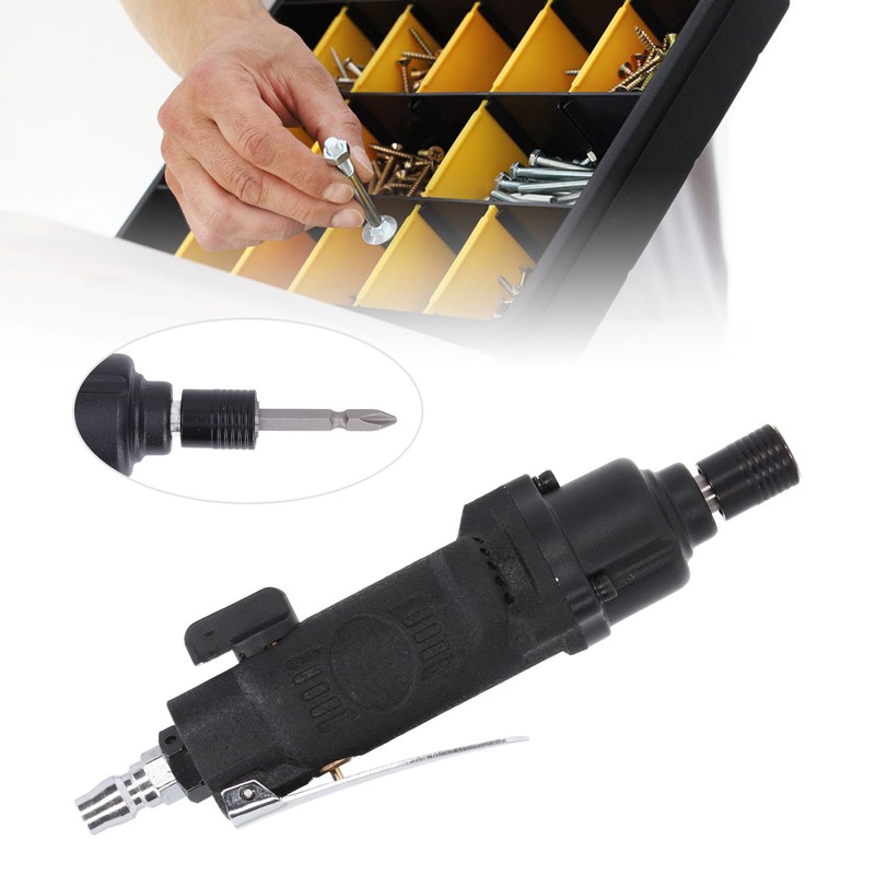 Air Screwdriver Pneumatic Tool 9000rpm CW CCW Rotation Alloy Steel